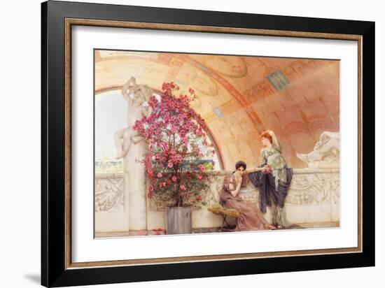 Unconscious Rivals, 1893-Sir Lawrence Alma-Tadema-Framed Giclee Print