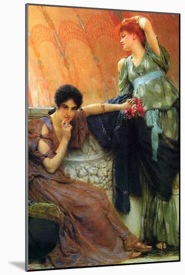 Unconscious Rivals-Sir Lawrence Alma-Tadema-Mounted Art Print