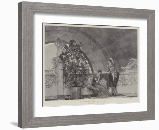 Unconscious Rivals-Sir Lawrence Alma-Tadema-Framed Giclee Print