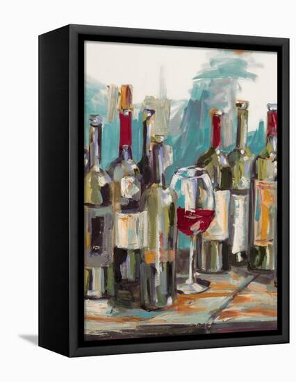 Uncorked I-Heather A. French-Roussia-Framed Stretched Canvas