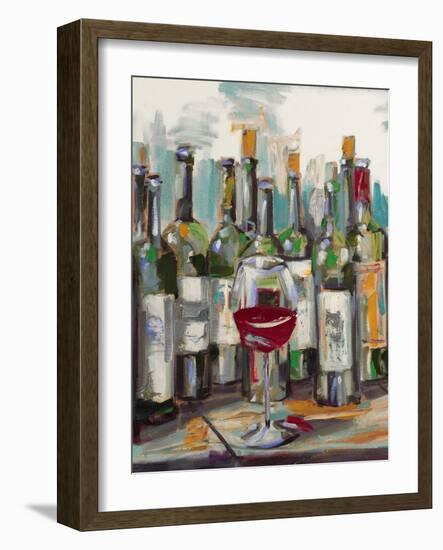 Uncorked II-Heather A. French-Roussia-Framed Art Print