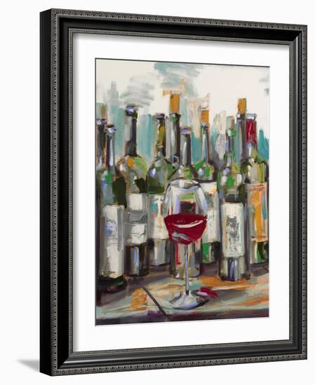 Uncorked II-Heather A. French-Roussia-Framed Art Print