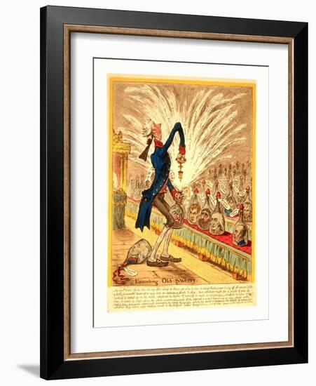 Uncorking Old Sherry-null-Framed Giclee Print