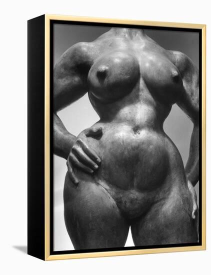 Undated Torso of Gaston Lachaise Sculpture "Standing Woman"-Andreas Feininger-Framed Premier Image Canvas