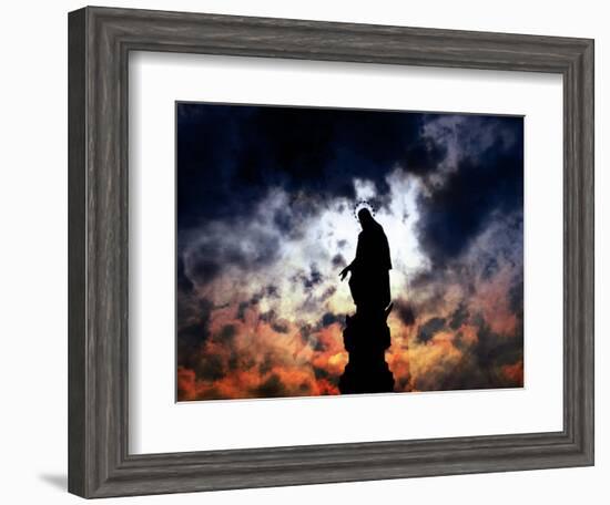 Under a killing moon 2-Alex Cherry-Framed Art Print