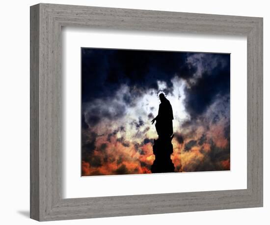 Under a killing moon 2-Alex Cherry-Framed Art Print