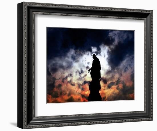 Under a killing moon 2-Alex Cherry-Framed Art Print