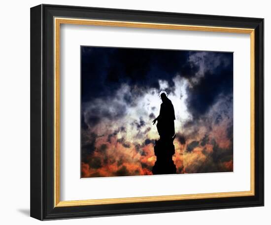 Under a killing moon 2-Alex Cherry-Framed Art Print