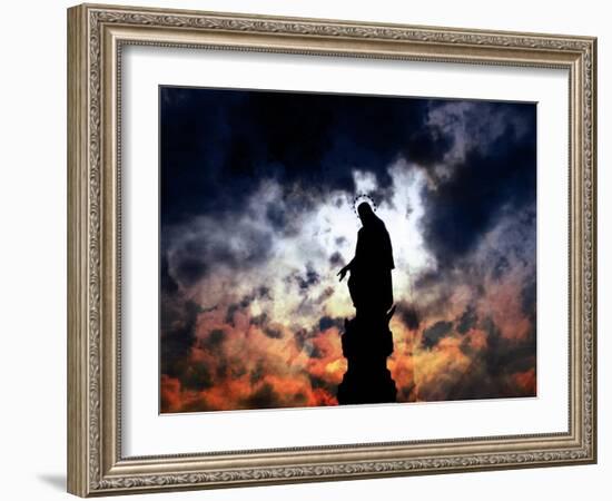 Under a killing moon 2-Alex Cherry-Framed Art Print