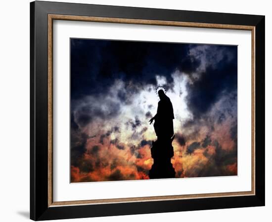 Under a killing moon 2-Alex Cherry-Framed Art Print