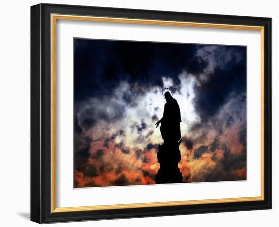 Under a killing moon 2-Alex Cherry-Framed Art Print