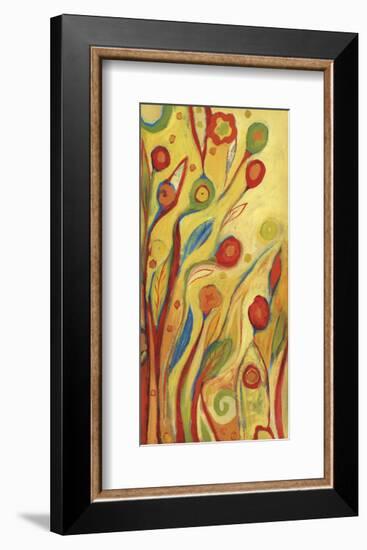 Under a Sky of Peaches and Cream-Jennifer Lommers-Framed Art Print