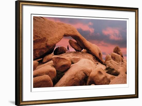 Under An Arch-Donald Paulson-Framed Giclee Print