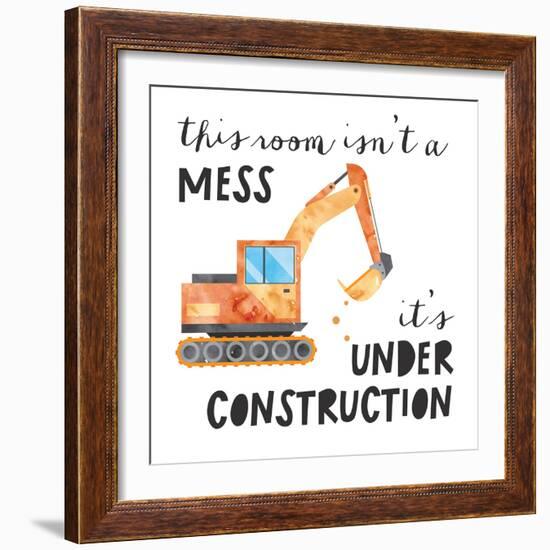 Under Construction-Jennifer McCully-Framed Art Print