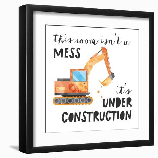 Under Construction-Jennifer McCully-Framed Art Print