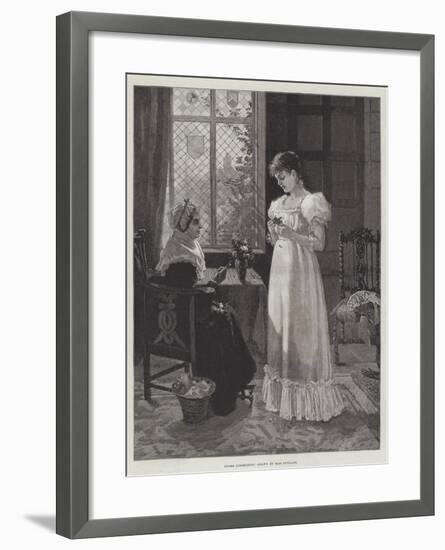 Under Correction-null-Framed Giclee Print