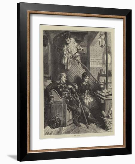 Under Fire-Sir Samuel Luke Fildes-Framed Giclee Print