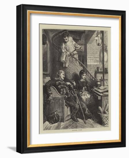 Under Fire-Sir Samuel Luke Fildes-Framed Giclee Print