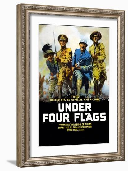 Under Four Flags-null-Framed Premium Giclee Print