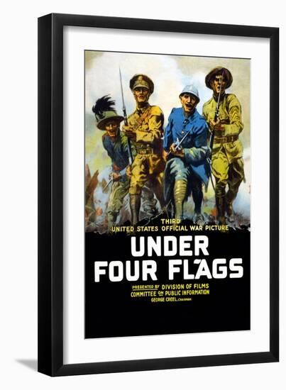 Under Four Flags-null-Framed Art Print