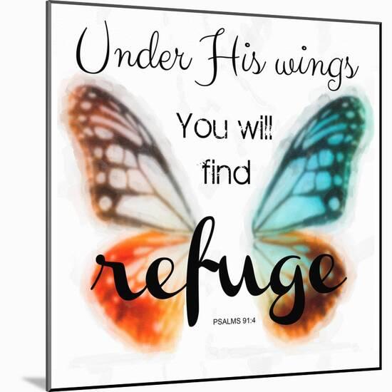 Under His Wings-Taylor Greene-Mounted Art Print