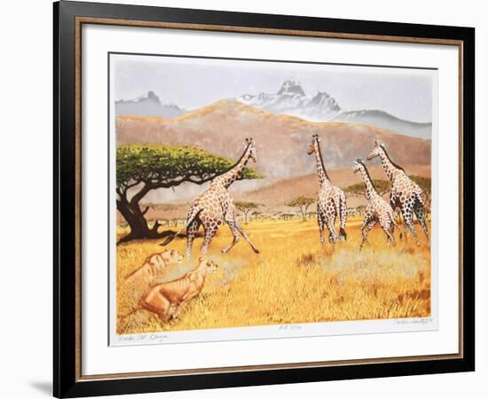 Under Mt. Kenya-Caroline Schultz-Framed Collectable Print