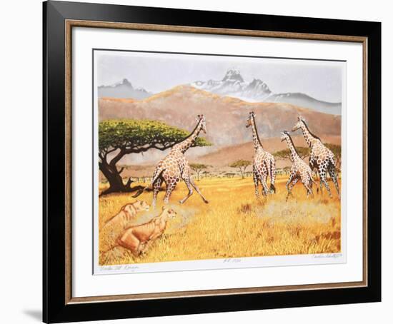 Under Mt. Kenya-Caroline Schultz-Framed Collectable Print