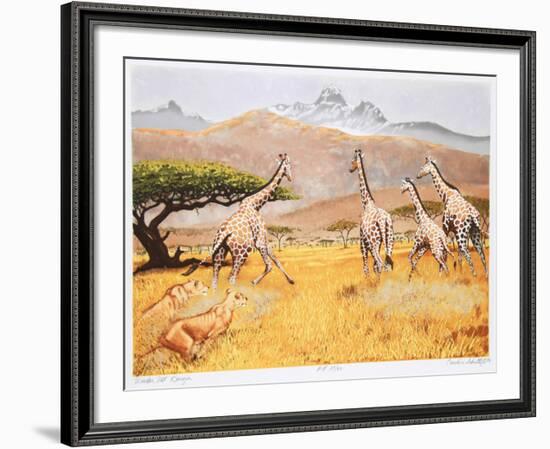 Under Mt. Kenya-Caroline Schultz-Framed Collectable Print