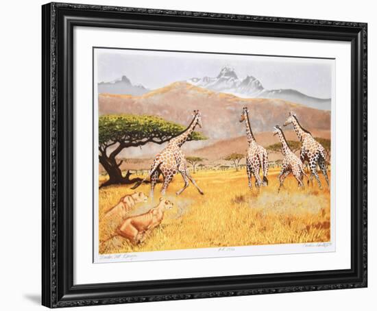 Under Mt. Kenya-Caroline Schultz-Framed Collectable Print