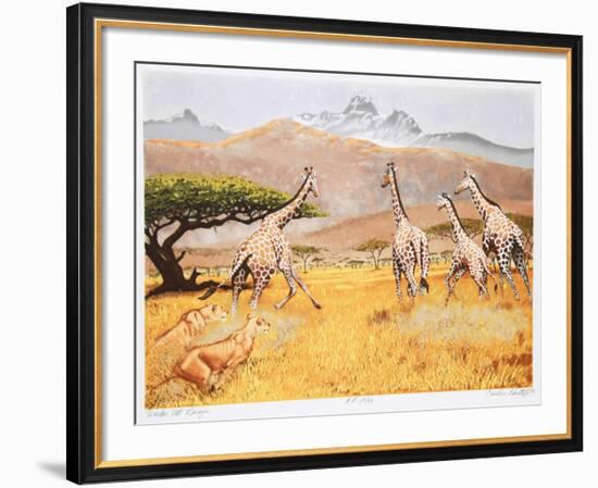 Under Mt. Kenya-Caroline Schultz-Framed Collectable Print