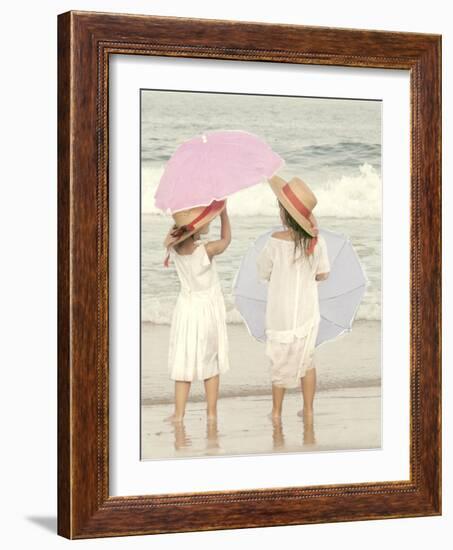 Under My Umbrella-Betsy Cameron-Framed Art Print