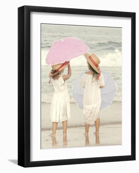 Under My Umbrella-Betsy Cameron-Framed Art Print