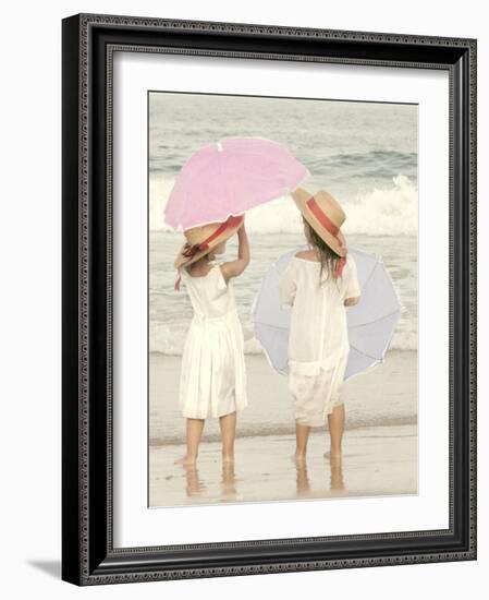 Under My Umbrella-Betsy Cameron-Framed Art Print