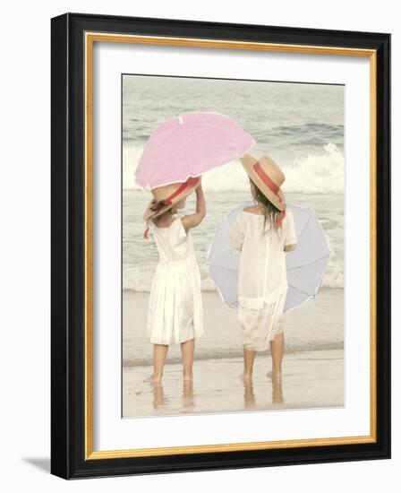 Under My Umbrella-Betsy Cameron-Framed Art Print