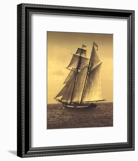 Under Sail II-Frederick J^ LeBlanc-Framed Art Print