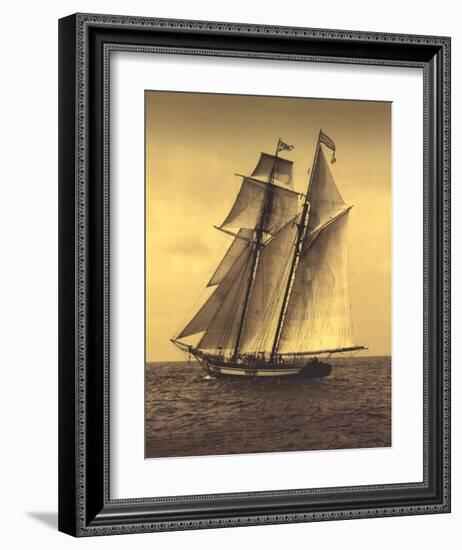 Under Sail II-Frederick J^ LeBlanc-Framed Art Print