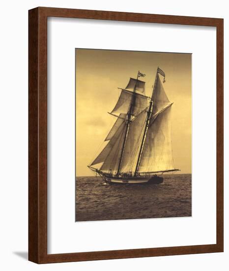 Under Sail II-Frederick J^ LeBlanc-Framed Art Print