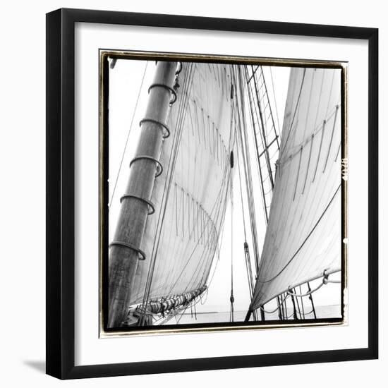 Under Sail II-Laura Denardo-Framed Art Print