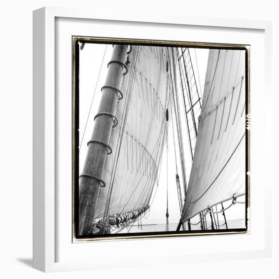 Under Sail II-Laura Denardo-Framed Art Print