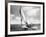 Under sail, Sydney Harbour-null-Framed Art Print