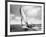 Under sail, Sydney Harbour-null-Framed Art Print