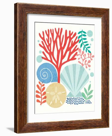 Under Sea Treasures V-Michael Mullan-Framed Art Print