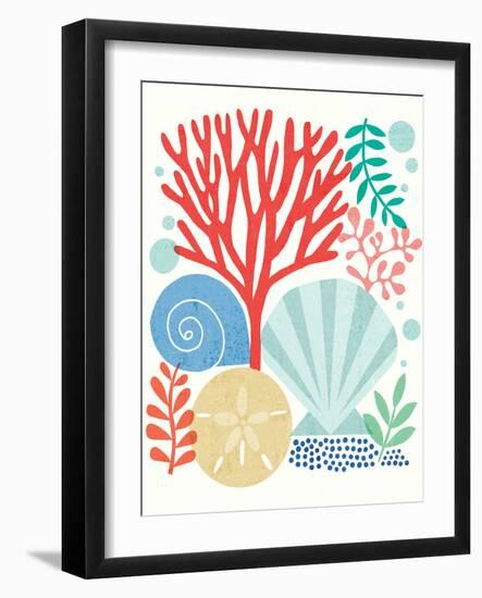 Under Sea Treasures V-Michael Mullan-Framed Art Print