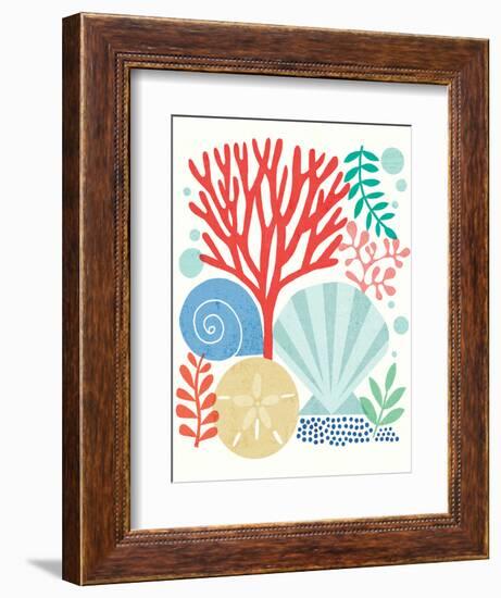 Under Sea Treasures V-Michael Mullan-Framed Premium Giclee Print