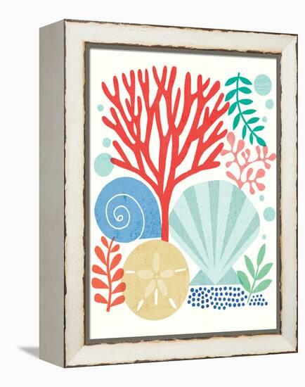 Under Sea Treasures V-Michael Mullan-Framed Stretched Canvas