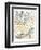 Under Sea Treasures VI Gold Neutral-Michael Mullan-Framed Premium Giclee Print