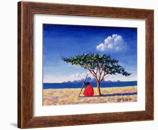 Under the Acacia Tree, 1991-Tilly Willis-Framed Giclee Print