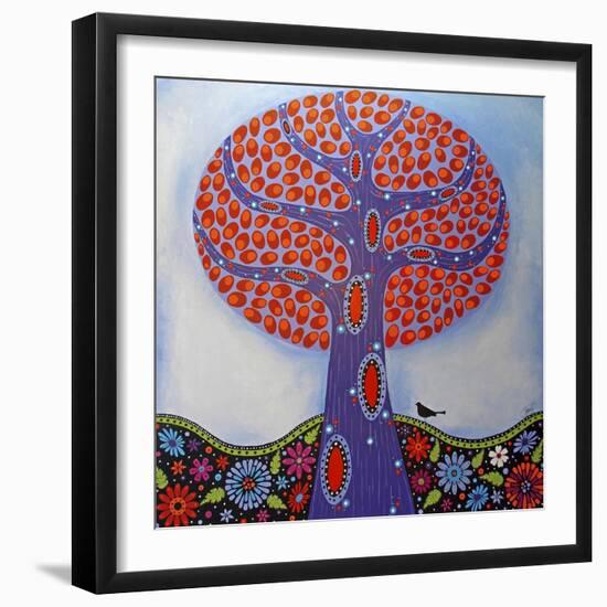 Under the Apple Tree-Lynn Hughes-Framed Giclee Print