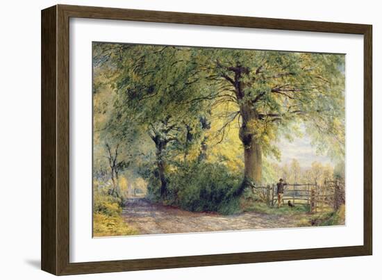 Under the Beeches-John Steeple-Framed Giclee Print