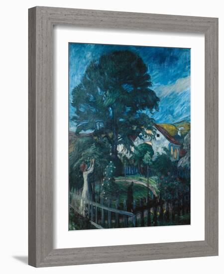 Under the Big Ash Tree-Nikolai Astrup-Framed Giclee Print